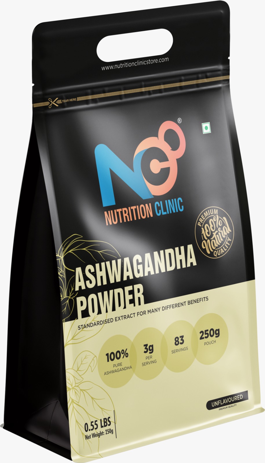 Nutrition Clinic Ashwagandha Powder