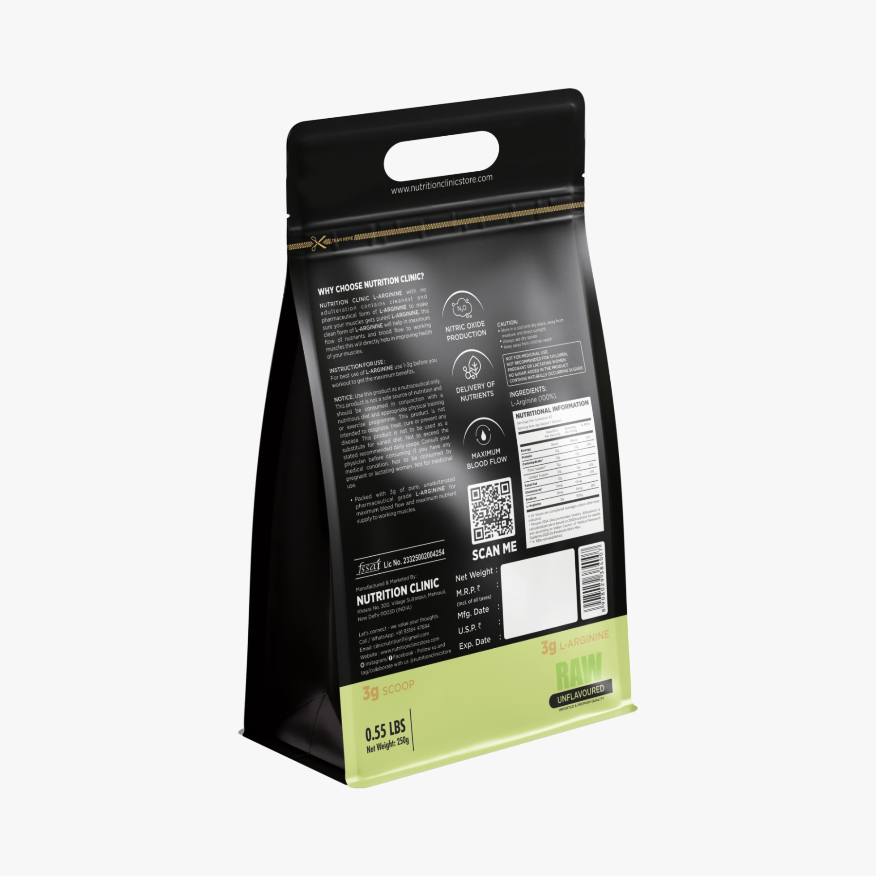 Nutrition Clinic L-Arginine