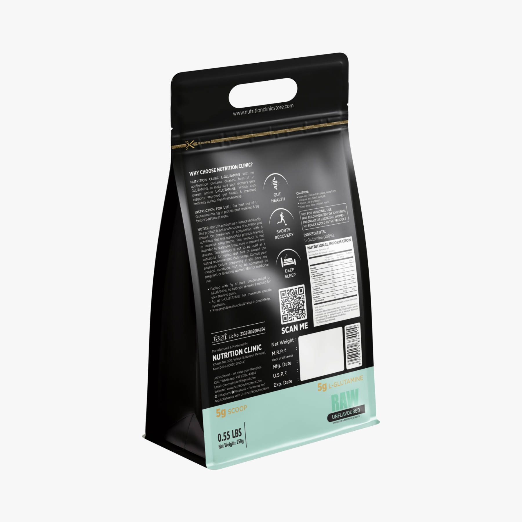 Nutrition Clinic L-Glutamine