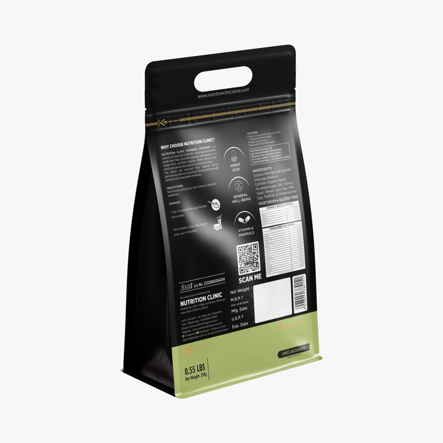 Nutrition Clinic Moringa Powder